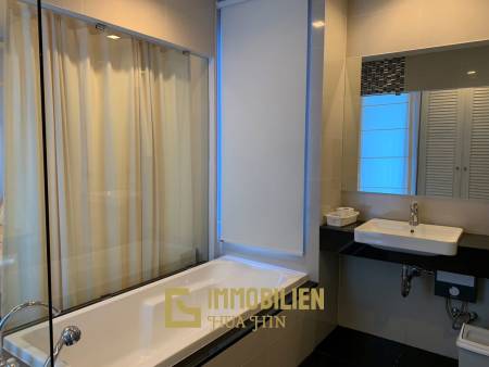 คอนโดติดสระชั้นล่าง 209 ตร.ม. ใจกลางหัวหินวิวสระสวย