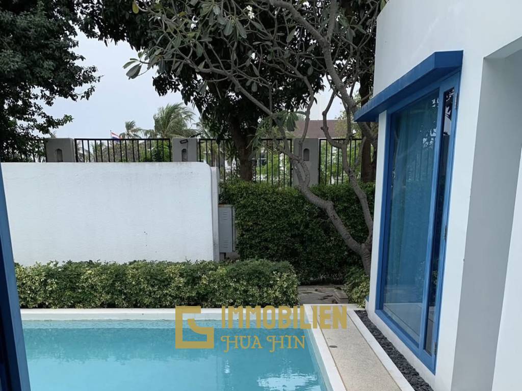 คอนโดติดสระชั้นล่าง 209 ตร.ม. ใจกลางหัวหินวิวสระสวย