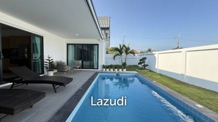 MODERN POOL VILLA ON SOI 102 : 3 BED PRIME LOCATION NEAR TOWN