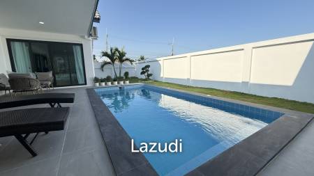 MODERN POOL VILLA ON SOI 102 : 3 BED PRIME LOCATION NEAR TOWN