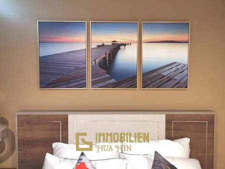 คอนโดริมหาดหัวหิน 98 ตร.ม. 2 ห้องนอน ใจกลางเมือง