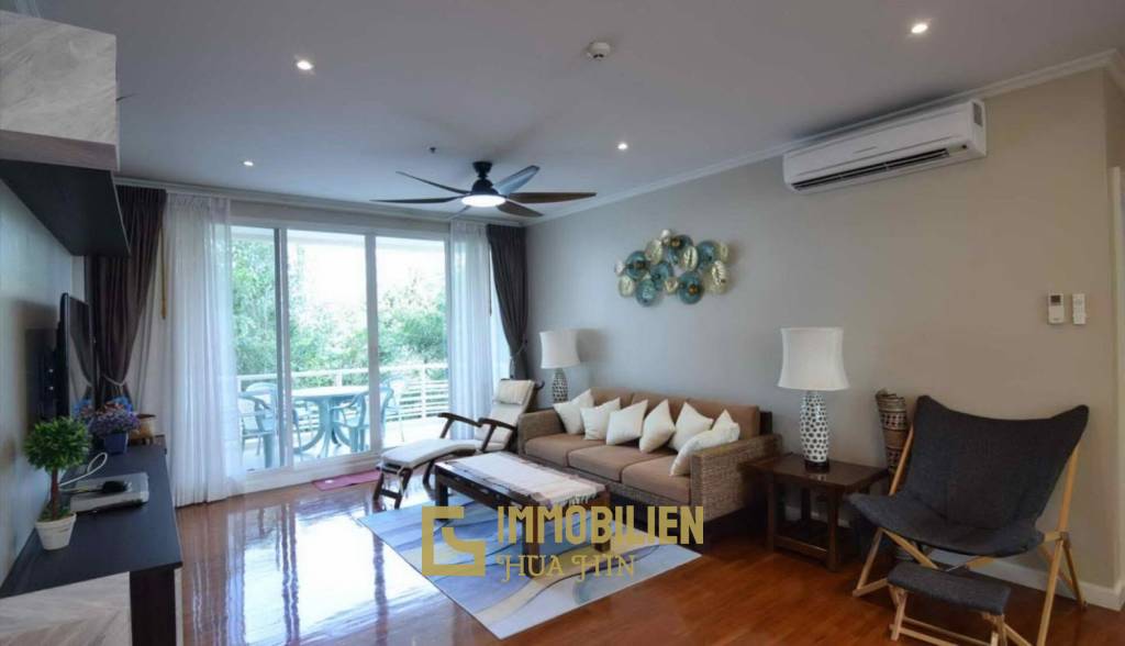 คอนโดริมหาดหัวหิน 98 ตร.ม. 2 ห้องนอน ใจกลางเมือง