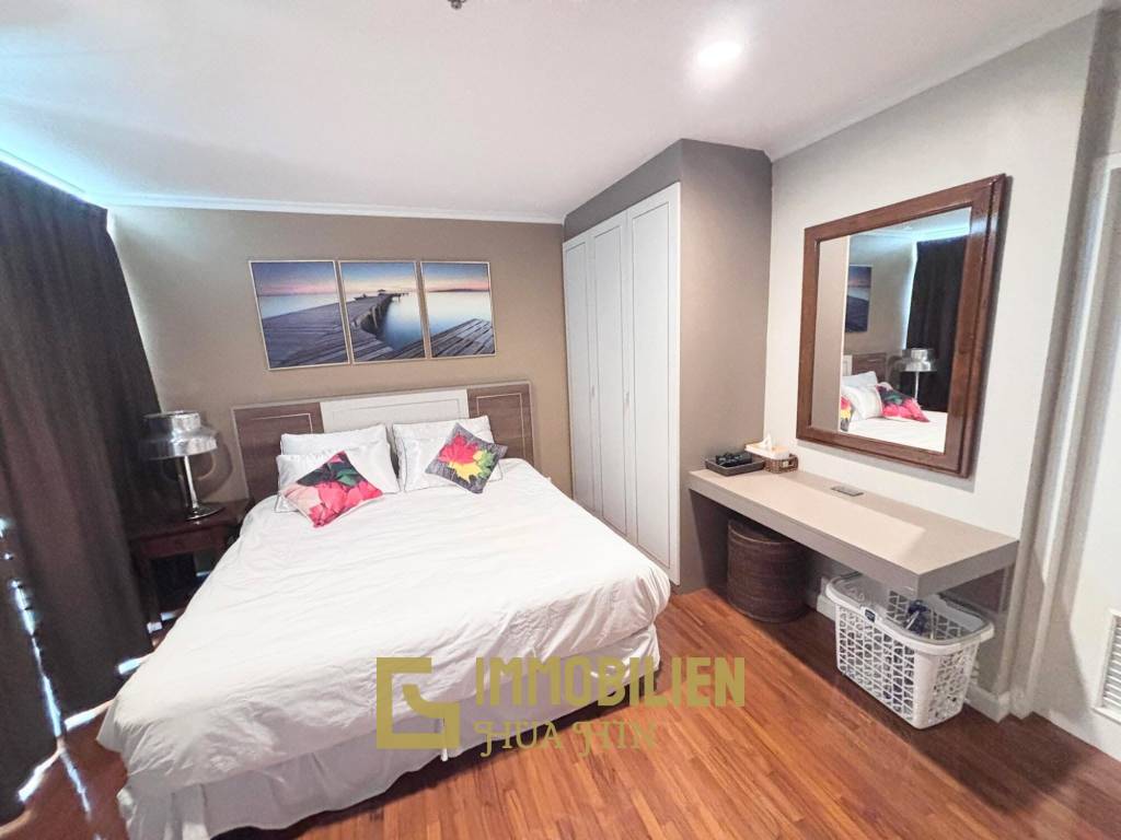 คอนโดริมหาดหัวหิน 98 ตร.ม. 2 ห้องนอน ใจกลางเมือง