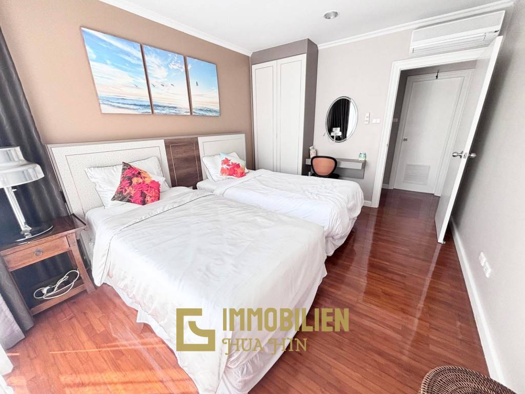 คอนโดริมหาดหัวหิน 98 ตร.ม. 2 ห้องนอน ใจกลางเมือง