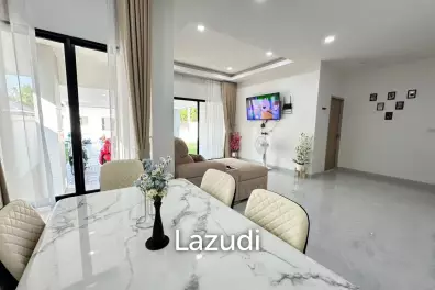 บ้านเดี่ยวโมเดิร์น 130 ตร.ม. ตกแต่งครบ  Hin Lek Fai