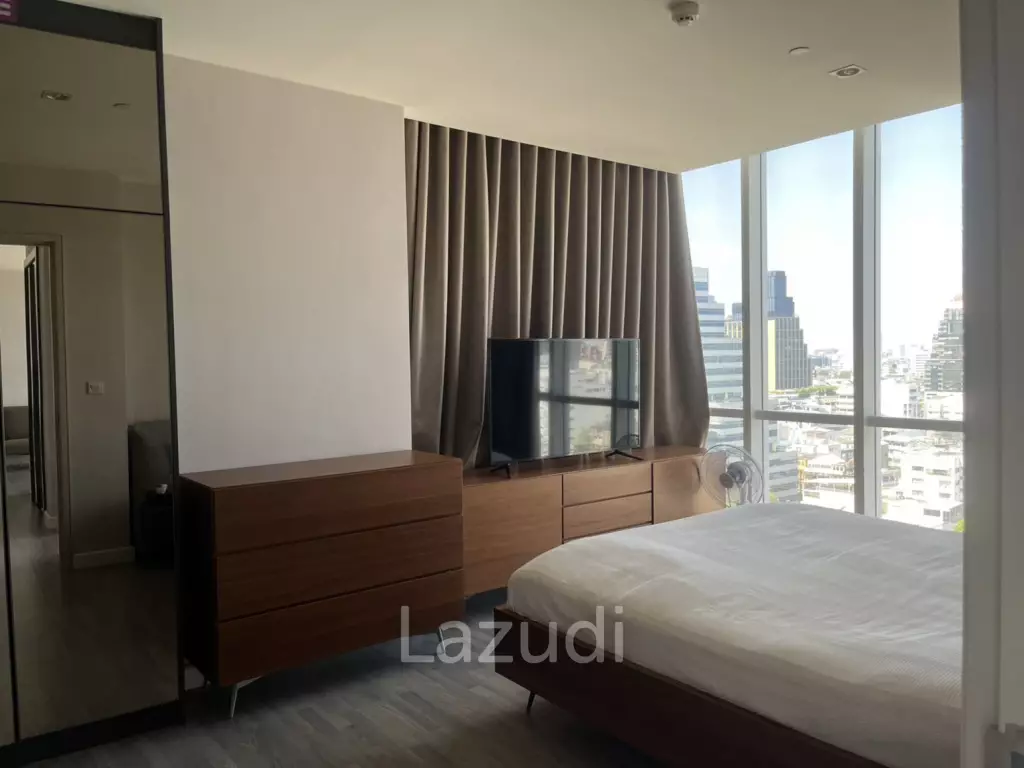 78 sqm high floor condo at The Room Sathorn - TanonPun, Si Lom