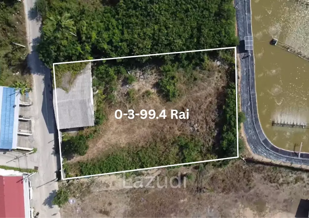 0-3-99.4 Rai land in Khao Noi Pran Buri with road access