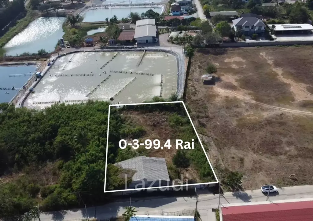 0-3-99.4 Rai land in Khao Noi Pran Buri with road access