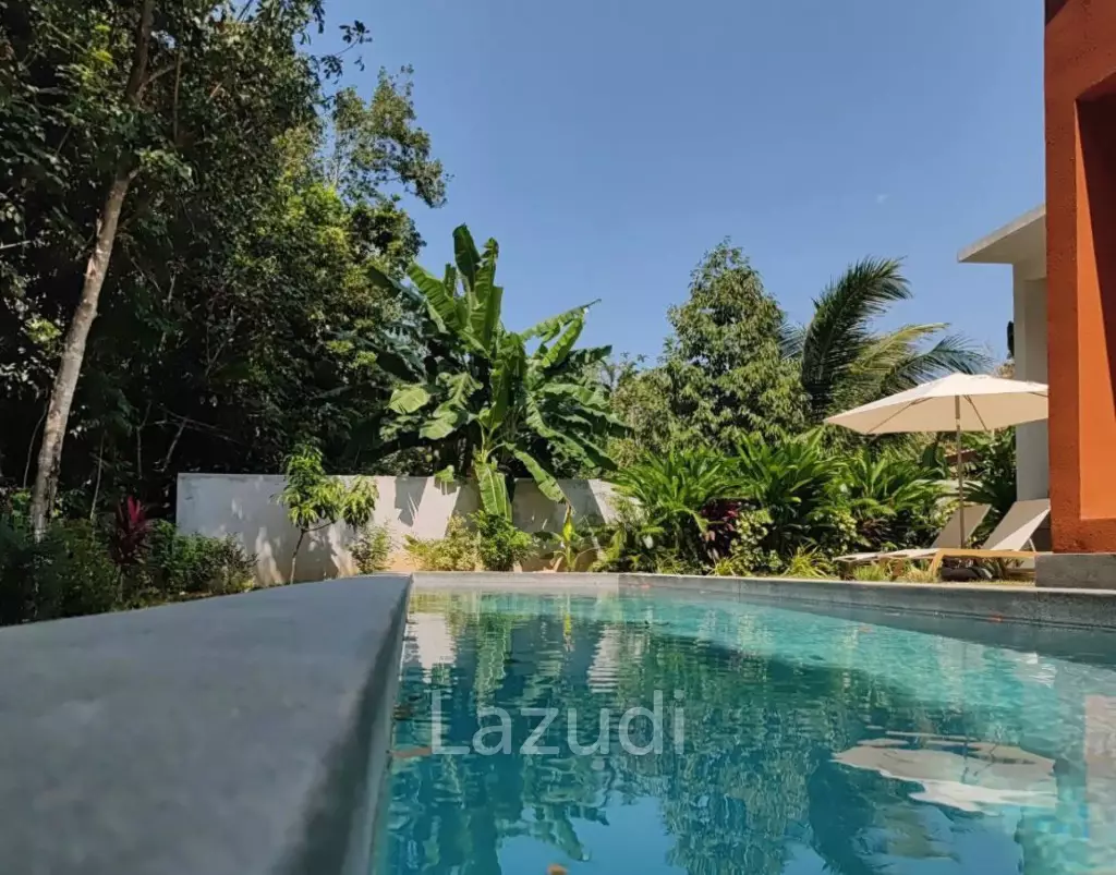 Designer villa with separate guest studio