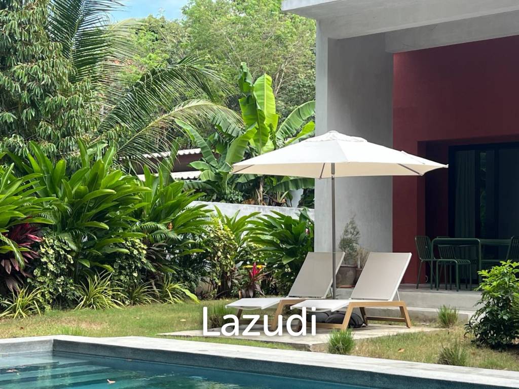 Designer villa with separate guest studio