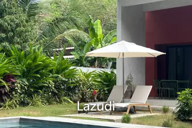 Designer villa with separate guest studio