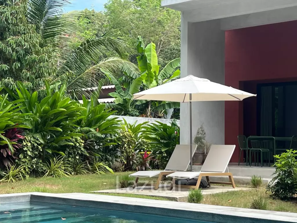 Designer villa with separate guest studio