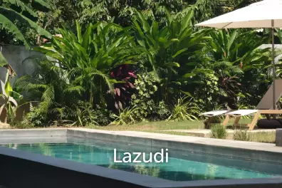 Designer villa with separate guest studio