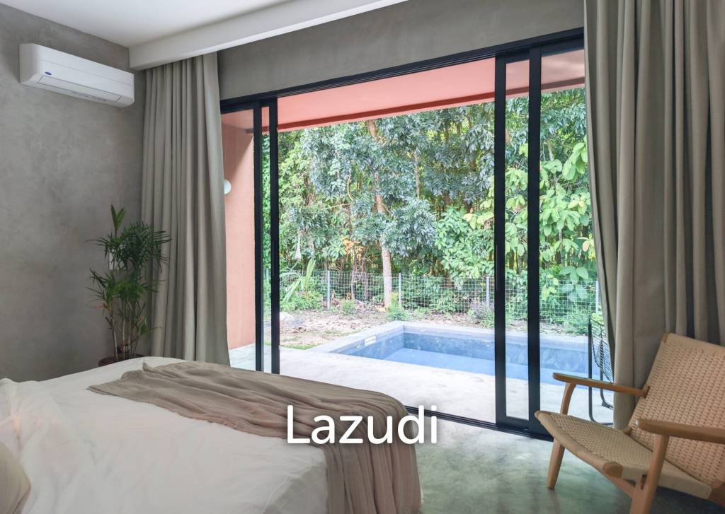 Designer villa with separate guest studio