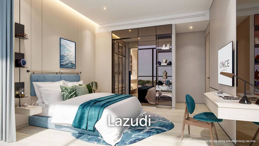 1 Bedroom 1 Bathroom 34 SQ.M. Once Wongamat