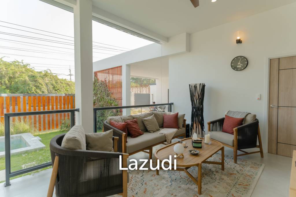 MODERN POOL VILLA DESIGNED FOR COMFORTABLE LIVING AND RELAXING LIFESTYLE