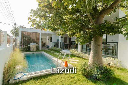 MODERN POOL VILLA DESIGNED FOR COMFORTABLE LIVING AND RELAXING LIFESTYLE