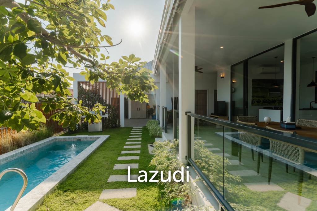 MODERN POOL VILLA DESIGNED FOR COMFORTABLE LIVING AND RELAXING LIFESTYLE