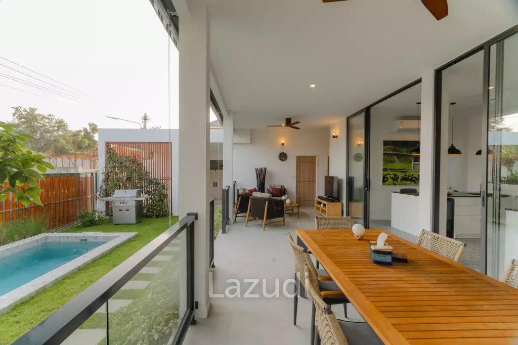 MODERN POOL VILLA DESIGNED FOR COMFORTABLE LIVING AND RELAXING LIFESTYLE