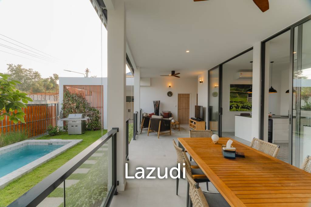 MODERN POOL VILLA DESIGNED FOR COMFORTABLE LIVING AND RELAXING LIFESTYLE