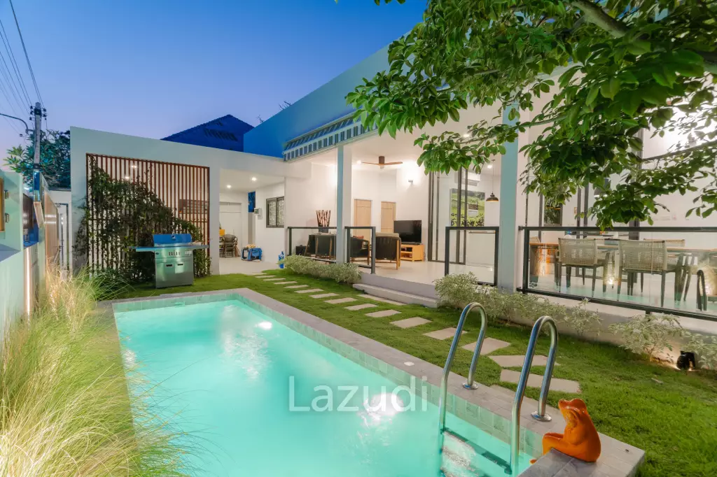 MODERN POOL VILLA DESIGNED FOR COMFORTABLE LIVING AND RELAXING LIFESTYLE