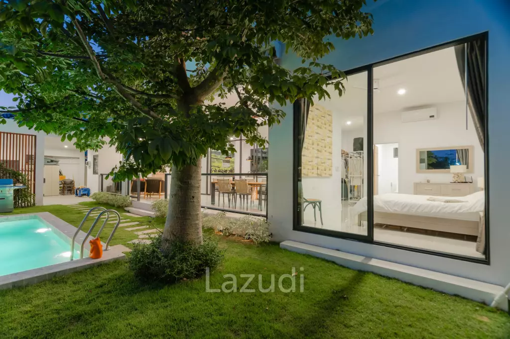 MODERN POOL VILLA DESIGNED FOR COMFORTABLE LIVING AND RELAXING LIFESTYLE