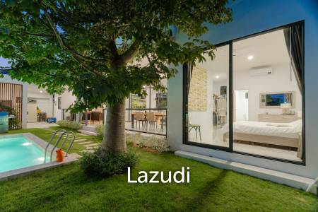 MODERN POOL VILLA DESIGNED FOR COMFORTABLE LIVING AND RELAXING LIFESTYLE