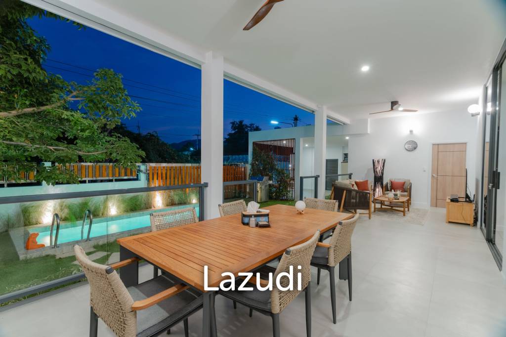 MODERN POOL VILLA DESIGNED FOR COMFORTABLE LIVING AND RELAXING LIFESTYLE