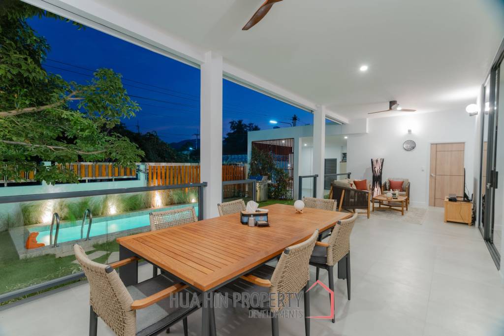 MODERN POOL VILLA DESIGNED FOR COMFORTABLE LIVING AND RELAXING LIFESTYLE