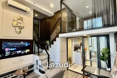 Loft 28 sqm Condo on 14th Floor at KnightsBridge Space Ratchayothin