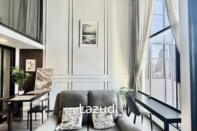 Loft 28 sqm Condo on 14th Floor at KnightsBridge Space Ratchayothin