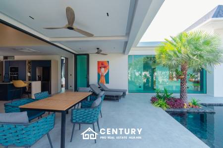 348 sqm pool villa with mountain view in Wang Phong Pran Buri