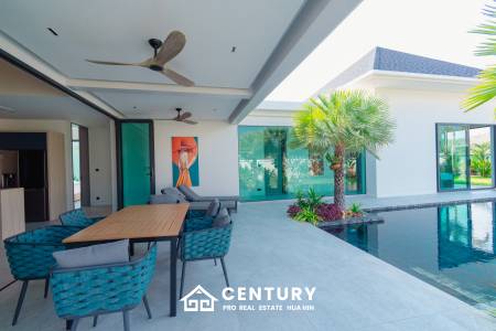 348 sqm pool villa with mountain view in Wang Phong Pran Buri