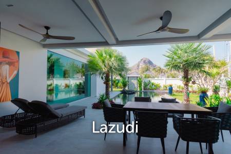 348 sqm pool villa with mountain view in Wang Phong Pran Buri