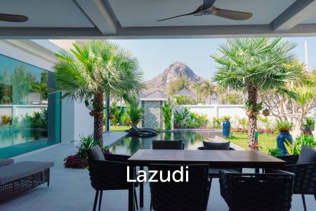 348 sqm pool villa with mountain view in Wang Phong Pran Buri