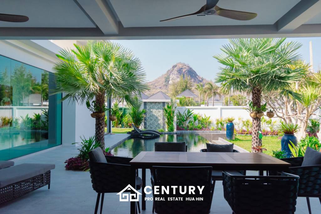 348 sqm pool villa with mountain view in Wang Phong Pran Buri