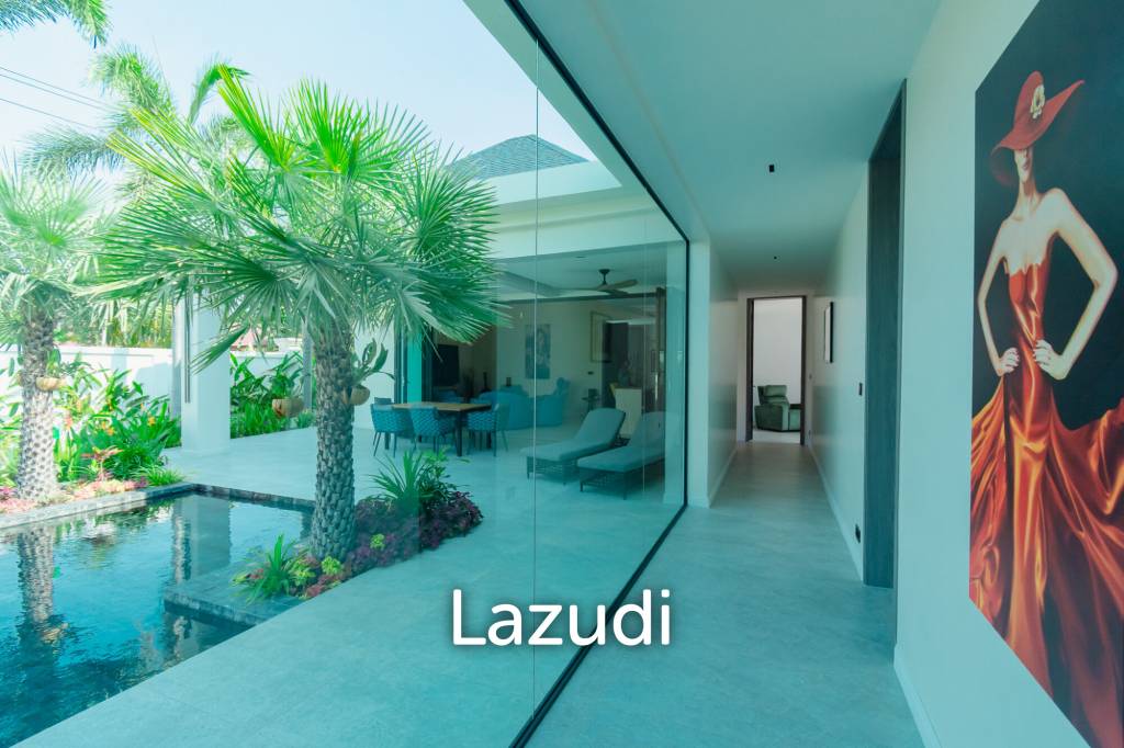 348 sqm pool villa with mountain view in Wang Phong Pran Buri