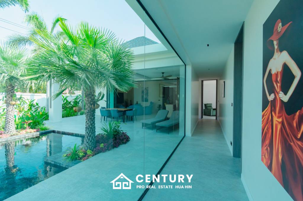 348 sqm pool villa with mountain view in Wang Phong Pran Buri