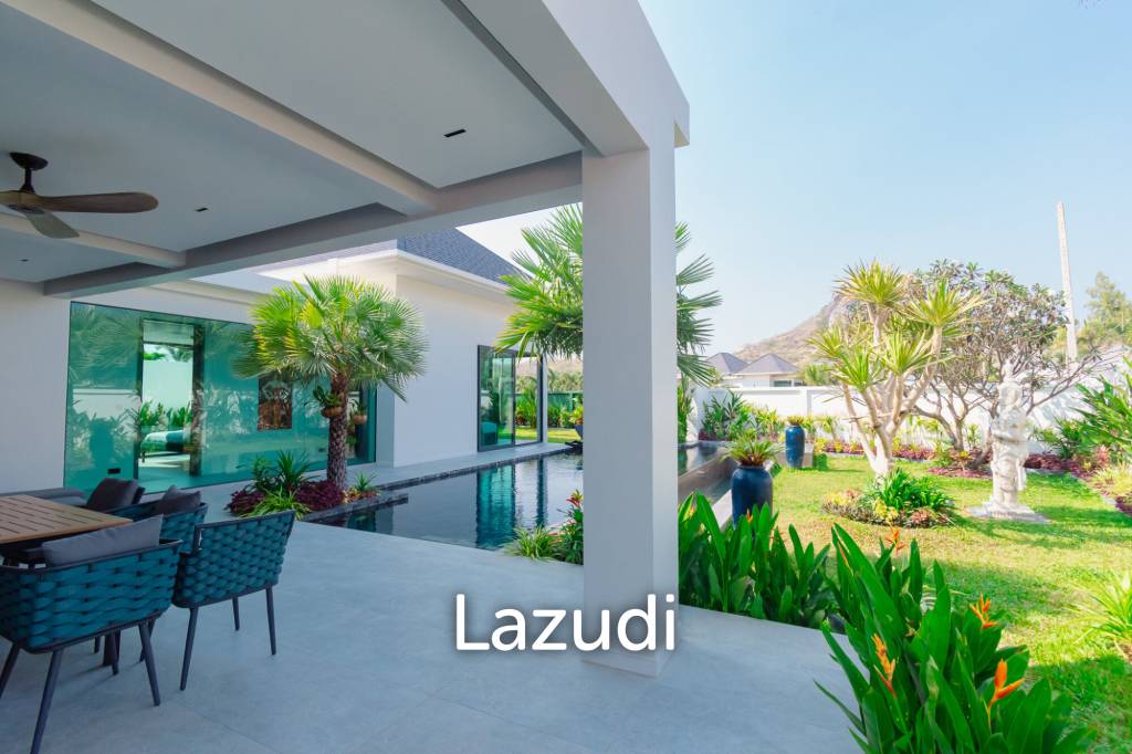 348 sqm pool villa with mountain view in Wang Phong Pran Buri