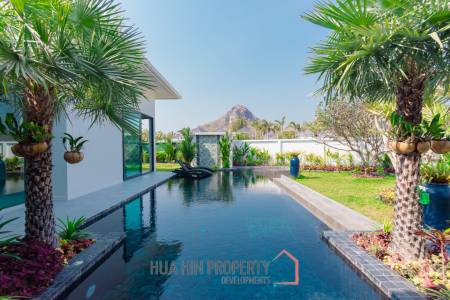 348 sqm pool villa with mountain view in Wang Phong Pran Buri