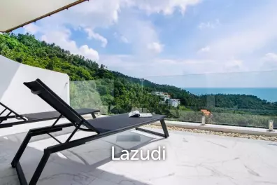 120 sqm Sea View 2 Bed Apartment with Private Pool in Maret Ko Samui