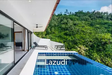 120 sqm Sea View 2 Bed Apartment with Private Pool in Maret Ko Samui