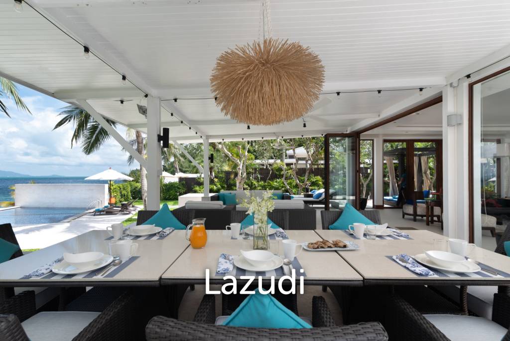 Luxury 5-Bedroom Beachfront Villa – Bang Por, Koh Samui