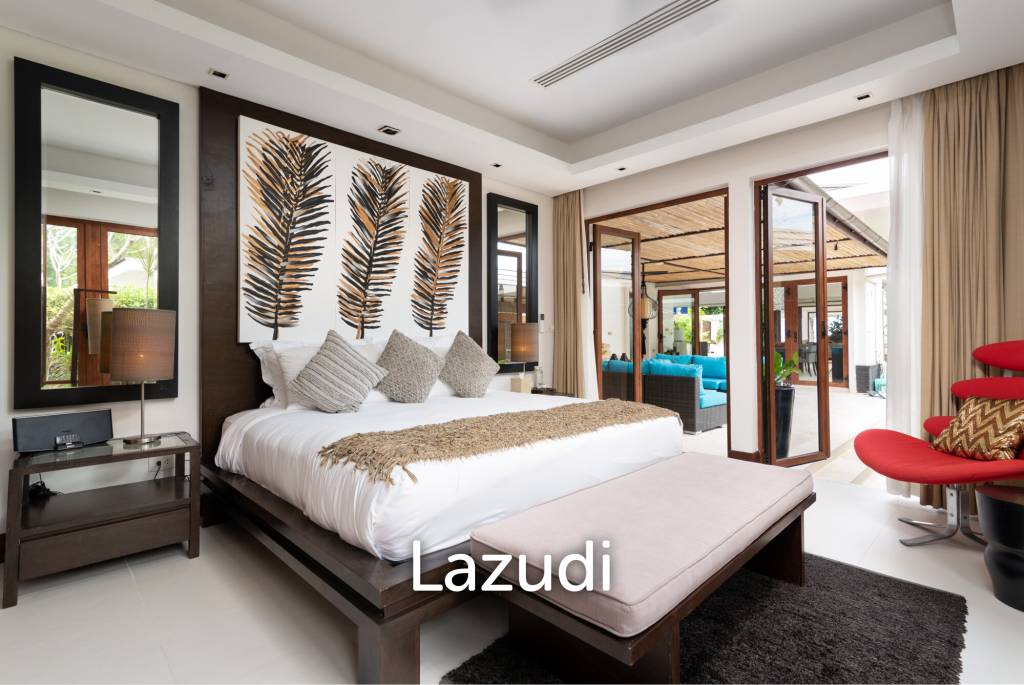 Luxury 5-Bedroom Beachfront Villa – Bang Por, Koh Samui