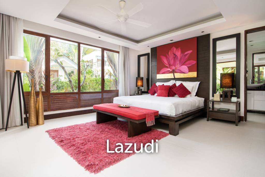 Luxury 5-Bedroom Beachfront Villa – Bang Por, Koh Samui