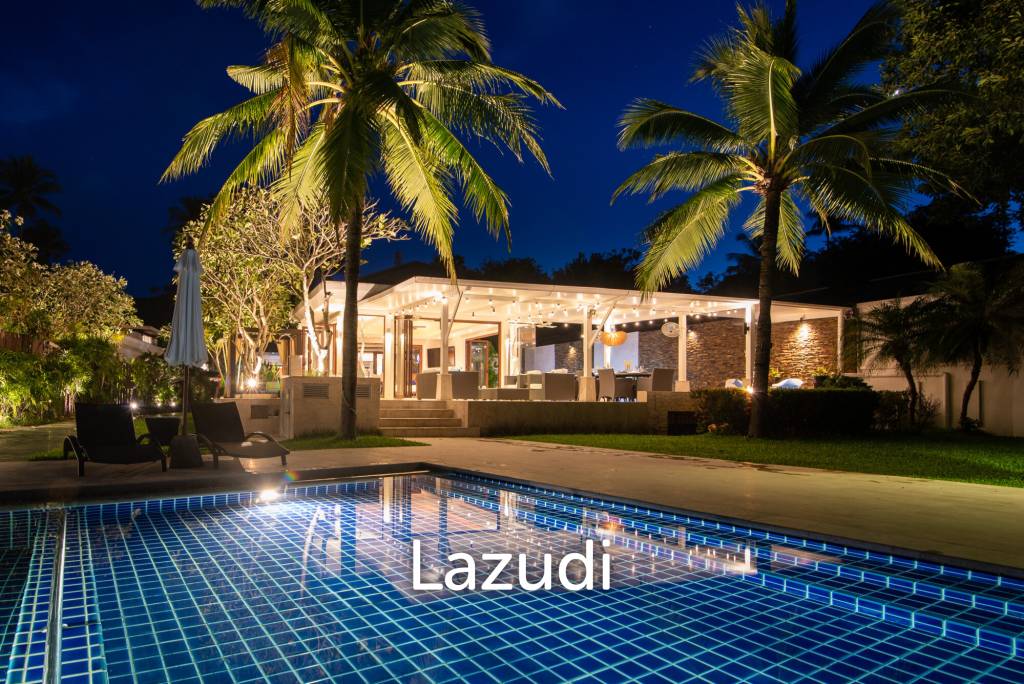 Luxury 5-Bedroom Beachfront Villa – Bang Por, Koh Samui