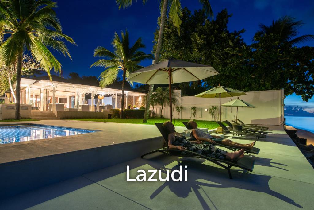 Luxury 5-Bedroom Beachfront Villa – Bang Por, Koh Samui