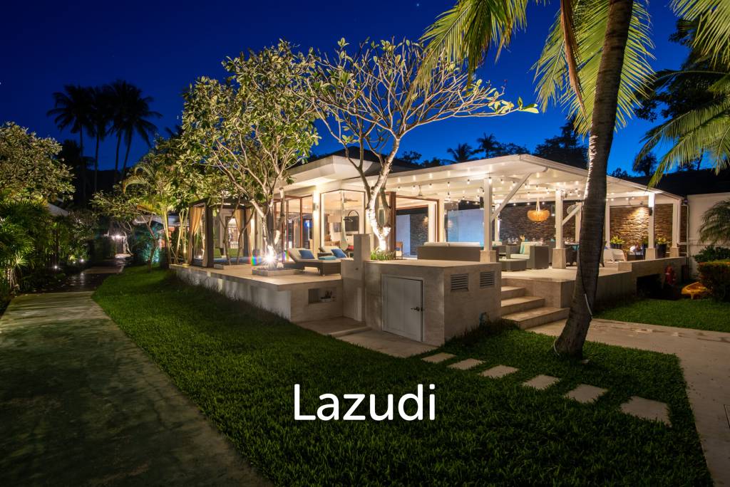 Luxury 5-Bedroom Beachfront Villa – Bang Por, Koh Samui