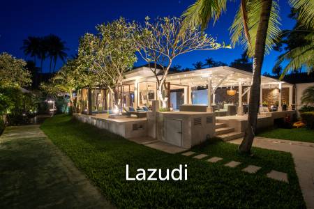 Luxury 5-Bedroom Beachfront Villa – Bang Por, Koh Samui