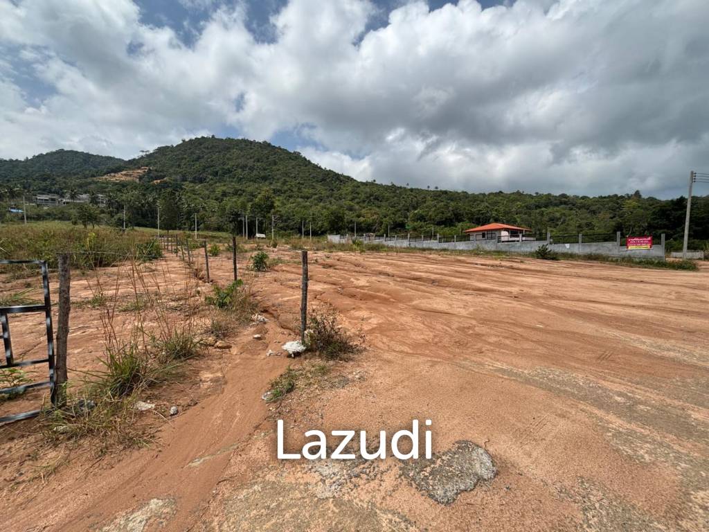Land for Sale in Green Area – Bantai, Koh Samui | 400 m² Plots | Concrete Road Access
